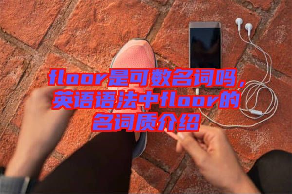 floor是可數(shù)名詞嗎，英語(yǔ)語(yǔ)法中floor的名詞質(zhì)介紹