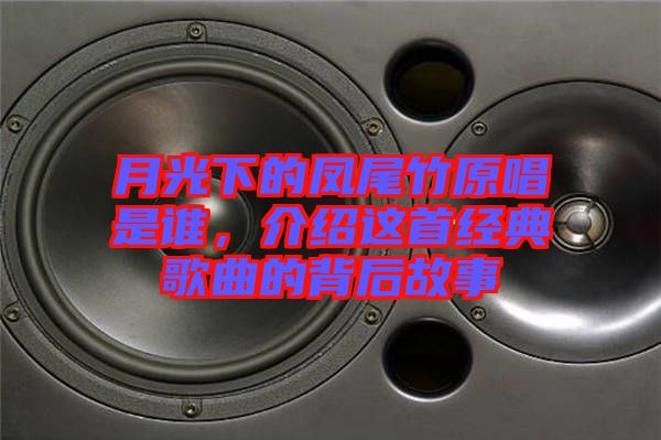 月光下的鳳尾竹原唱是誰，介紹這首經(jīng)典歌曲的背后故事