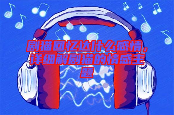 劇貓回憶達什么感情，詳細解劇貓的情感主題