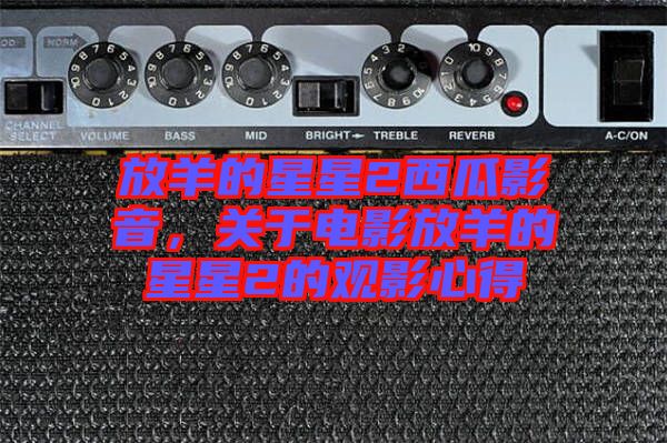 放羊的星星2西瓜影音，關(guān)于電影放羊的星星2的觀影心得