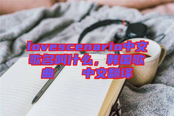 lovescenario中文歌名叫什么，韓國(guó)歌曲????中文翻譯
