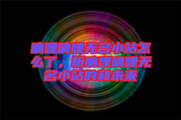 嘀哩嘀哩無名小站怎么了，析嘀哩嘀哩無名小站的和未來