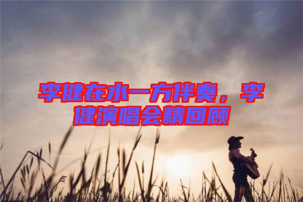 李健在水一方伴奏，李健演唱會精回顧